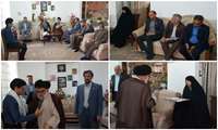 دیدار مسئولین سازمان جهاد کشاورزی خراسان جنوبی با خانواده شهید نجفی در طبس
